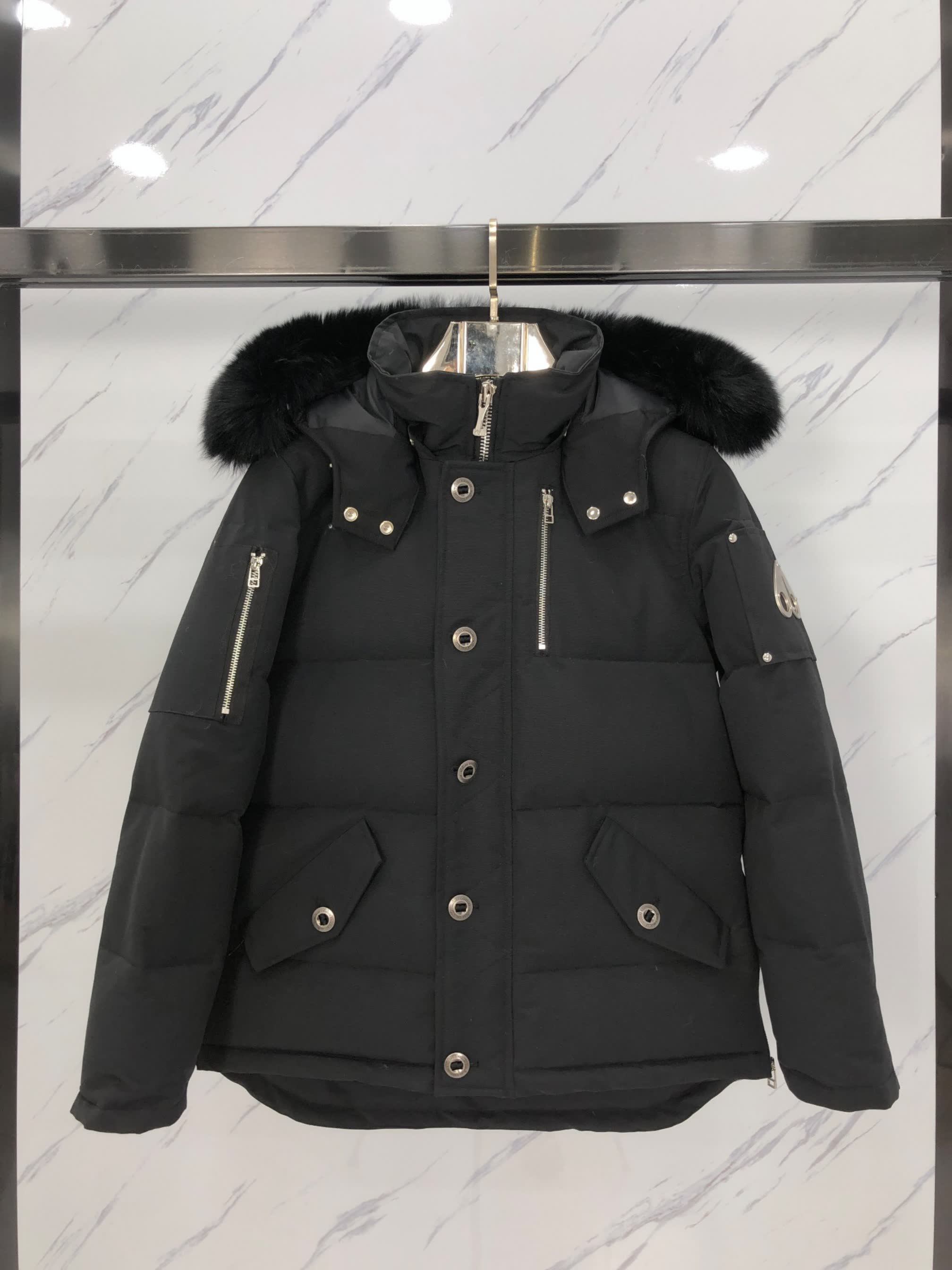 Moose Knuckles Hooded Puffer Jacket